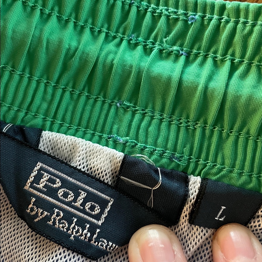 Polo by Ralph Lauren Light Blue Swim Trunks - Picture 3 of 5